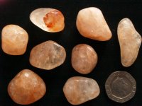 (image for) Haematoid Quartz (Agnitite): tumbled stones
