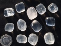 (image for) Calcite - Optical Clear: tumbled stones (medium)
