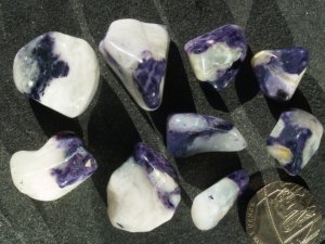 Opal - Violet: polished pieces (small)