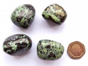 Sphalerite: tumbled stones