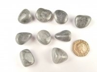 (image for) Lunar Quartz: tumbled stones