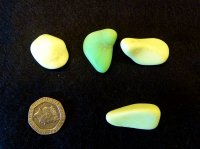 Chrysoprase - Lime: tumbled stones