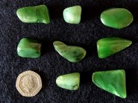 Jade - Siberian: polished pieces (small)