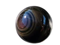 (image for) Obsidian - Rainbow: sphere - 7.5cm