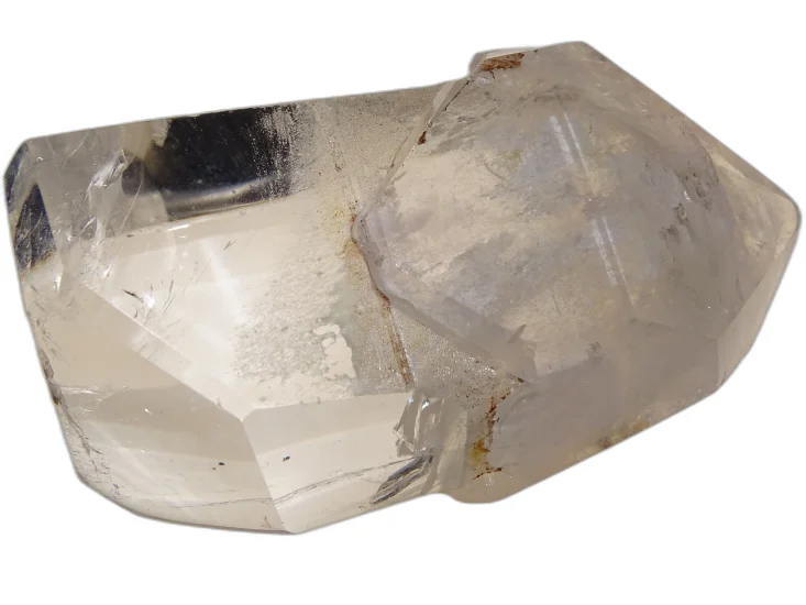(image for) Clear Quartz: part-polished point - Sceptre (Madagascar)
