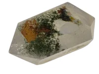 (image for) Clear Quartz: polished point - DT Chlorite Phantom (Madagascar)