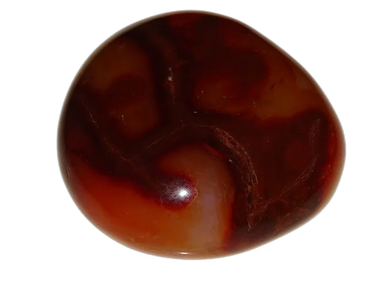 (image for) Carnelian: polished pebble (Madagascar)