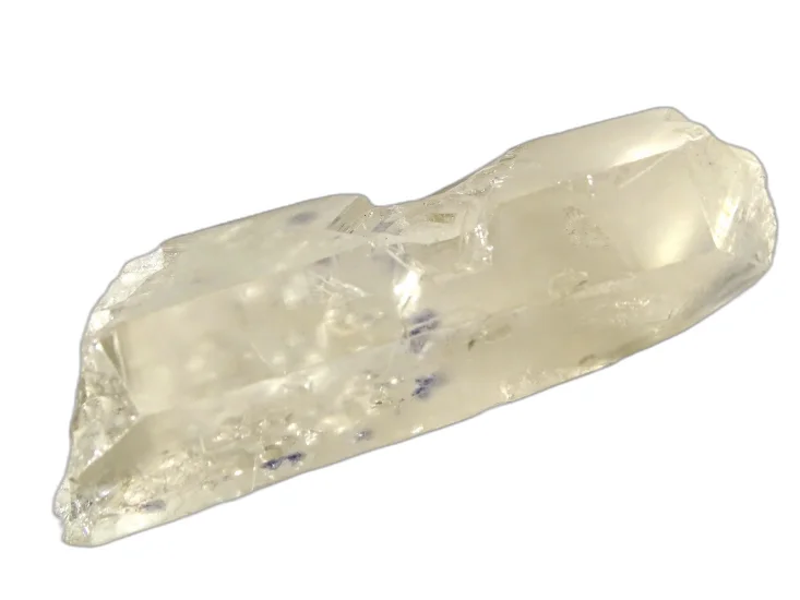 (image for) Clear Quartz: crystal - Fluorite Included (Madagascar)