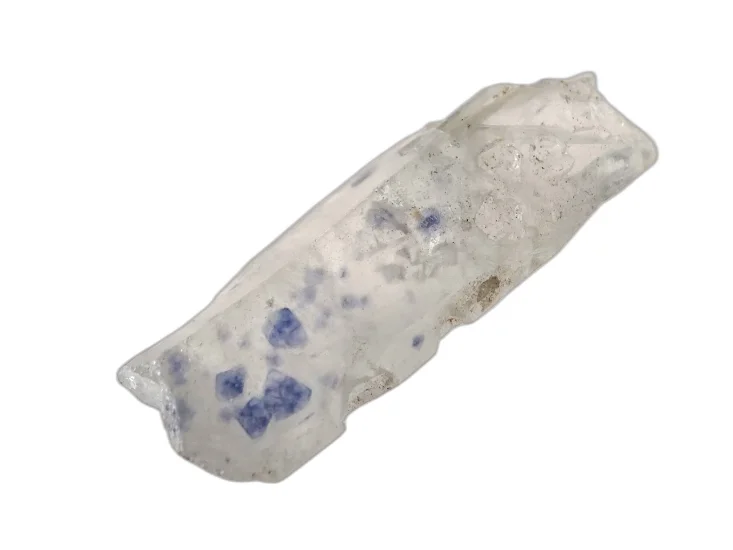 (image for) Clear Quartz: crystal - Fluorite Included (Madagascar)