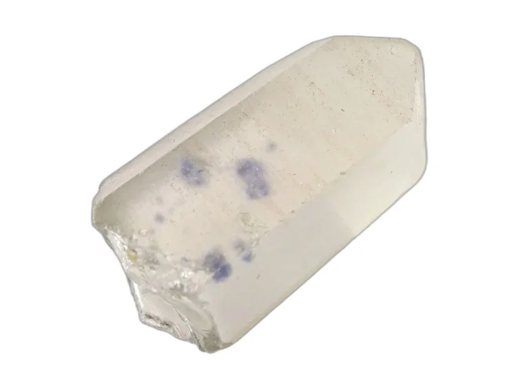 (image for) Clear Quartz: crystal - Fluorite Included (Madagascar)