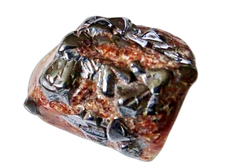 (image for) Apatite - Golden (included): polished crystal
