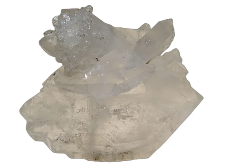 (image for) Faden Quartz: crystal cluster - DT