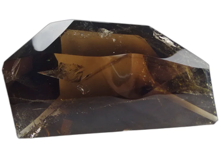 (image for) Smoky Quartz: polished shape (Madagascar)