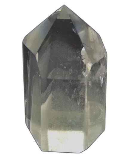 (image for) Clear Quartz: polished point - Phantom (Madagascar)