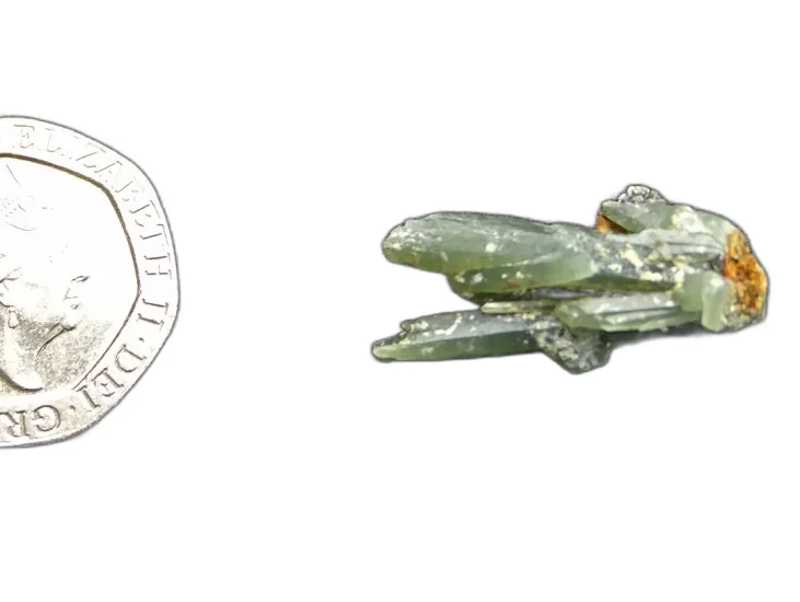 (image for) Seriphos Green Quartz: crystal cluster