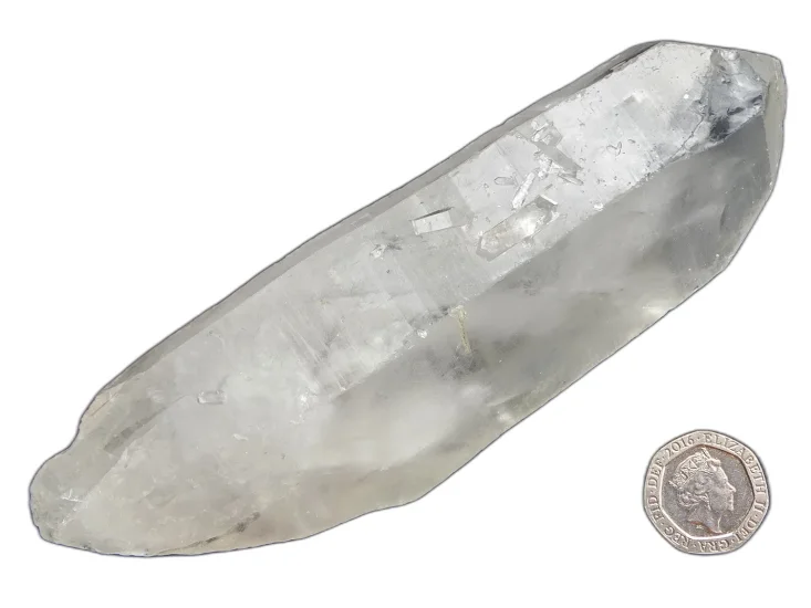 (image for) Clear Quartz: crystal - DT Tabby