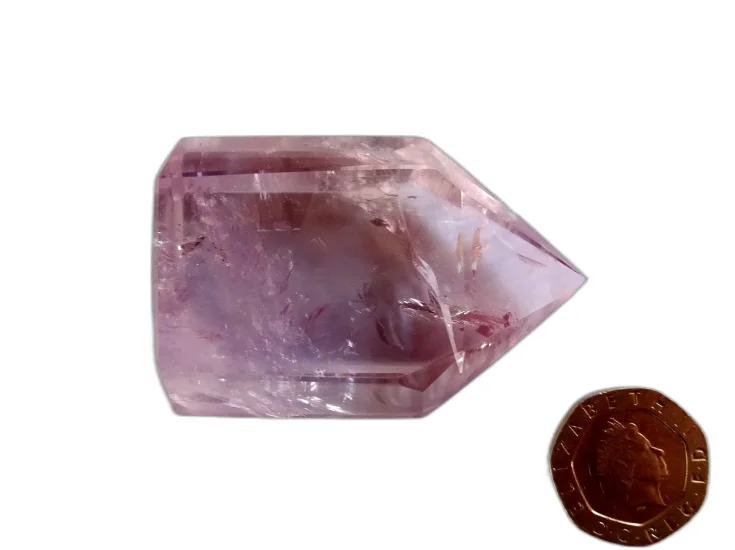 (image for) Amethyst: polished point (Brazil)