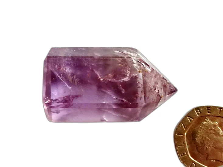 (image for) Amethyst: polished point (Brazil)