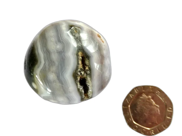 (image for) Ocean Jasper: polished pebble (Madagascar)