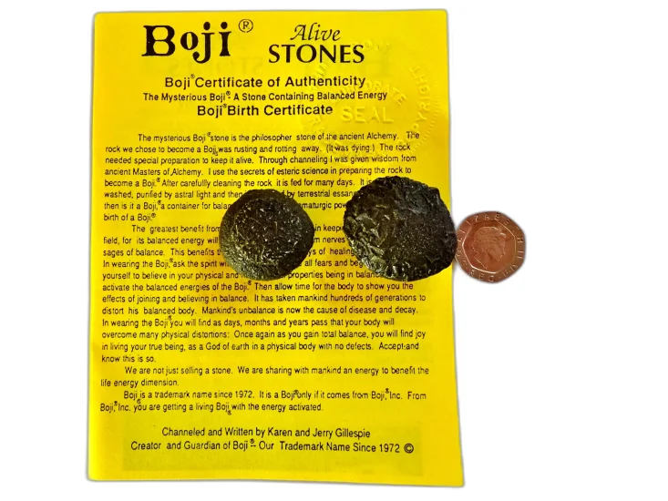 (image for) Boji Stone: pair (with certificate)