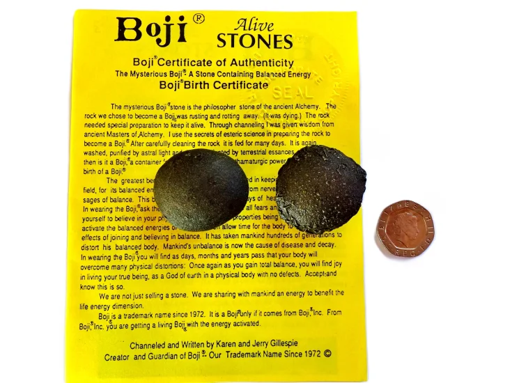 (image for) Boji Stone: pair (with certificate)