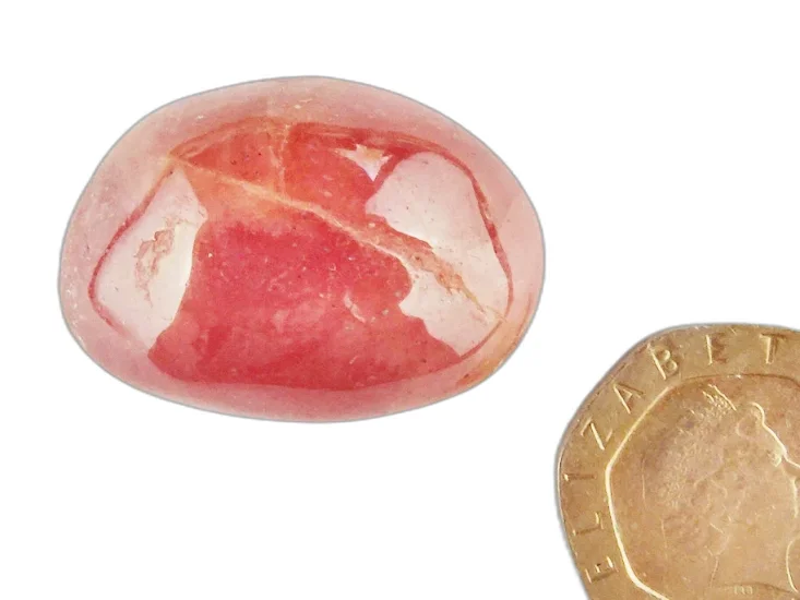 (image for) Rhodocrosite - Gem grade: polished piece