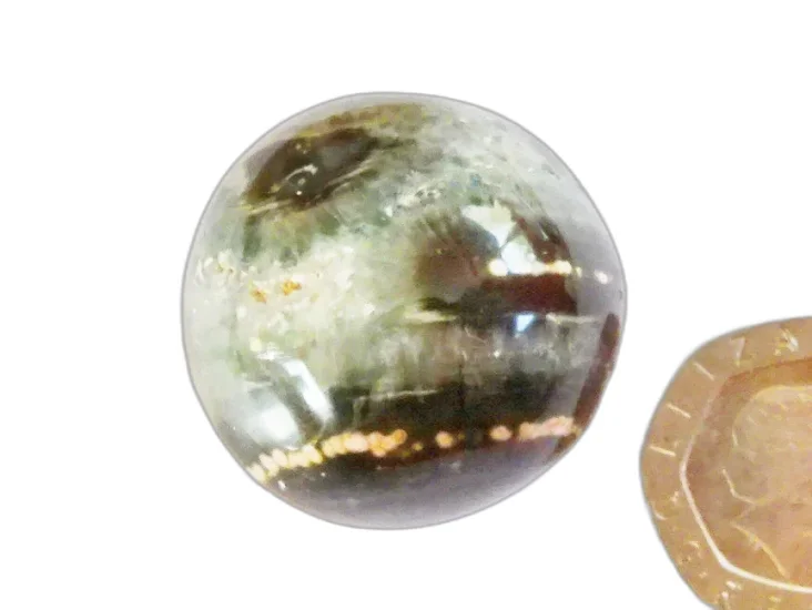 (image for) Ocean Jasper: polished pebble (Madagascar)