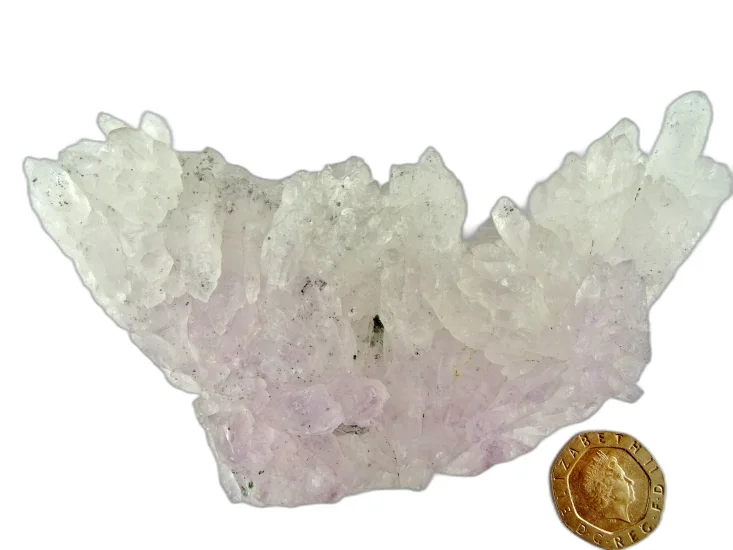 (image for) Amethyst: crystal cluster - Flower