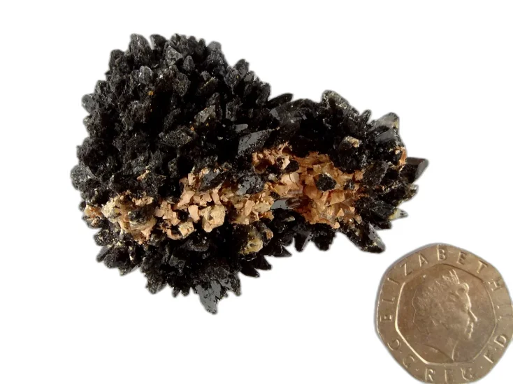 (image for) Creedite - Black: crystal cluster