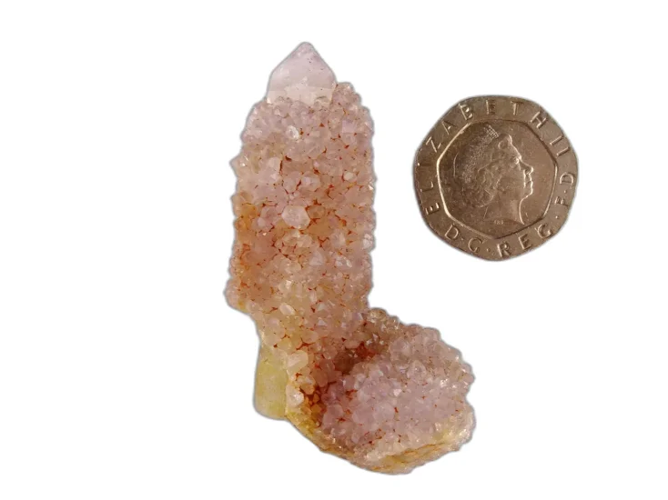 (image for) Spirit Quartz - Amethyst: crystal cluster
