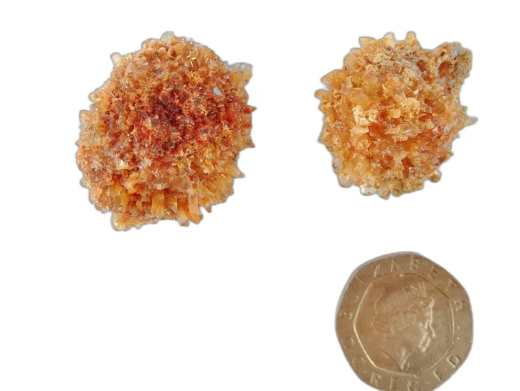 (image for) Creedite: crystal cluster (pair)