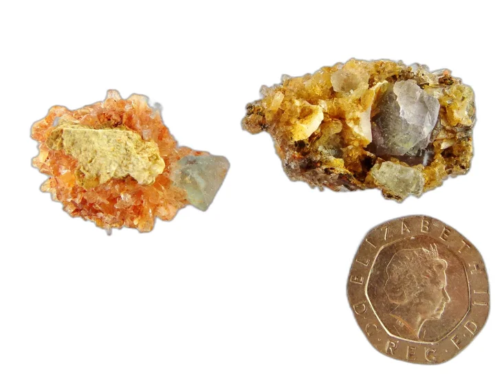(image for) Creedite: crystal cluster (pair)
