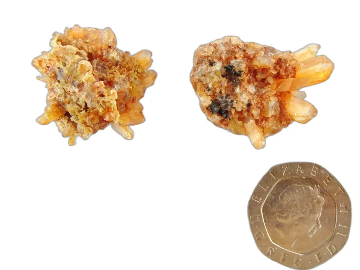 (image for) Creedite: crystal cluster (pair)