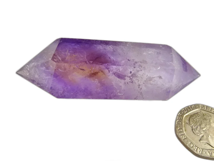 (image for) Ametrine: polished point - DT (Bolivia)