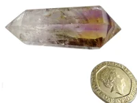 (image for) Ametrine: polished point - DT Phantom (Bolivia)