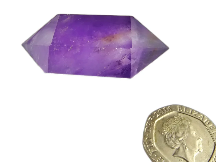 (image for) Ametrine: polished point - DT (Bolivia)