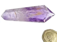 (image for) Ametrine: polished point - DT Phantom (Bolivia)