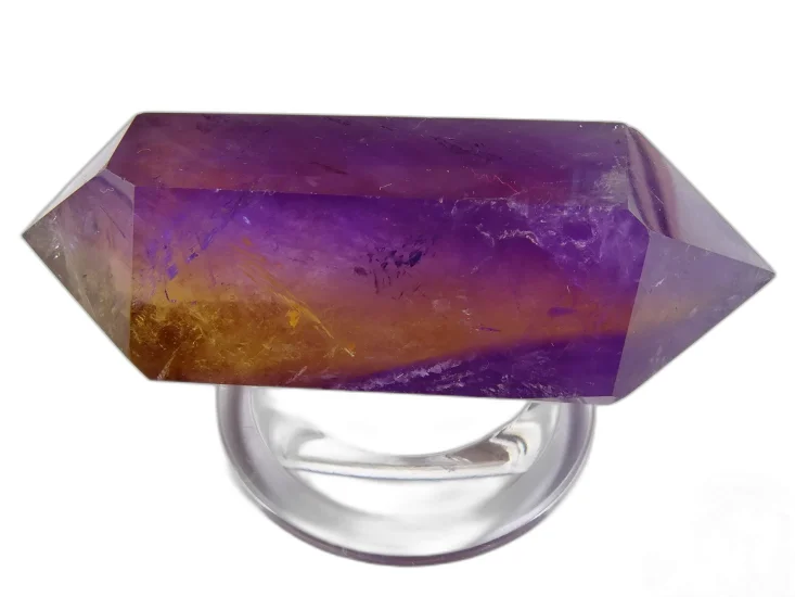 (image for) Ametrine: polished point - DT (Bolivia)