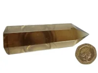 (image for) Smoky Quartz: polished point (Brazil)