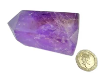 (image for) Ametrine: polished point (Brazil)