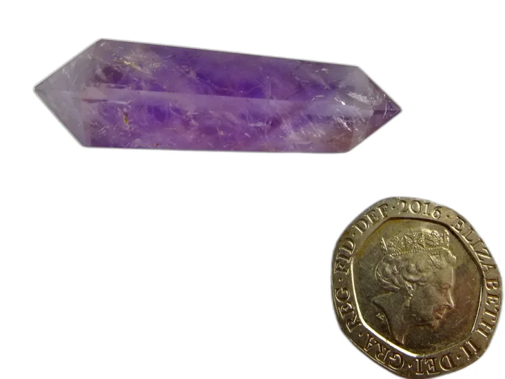 (image for) Amethyst: polished point - DT (Brazil)