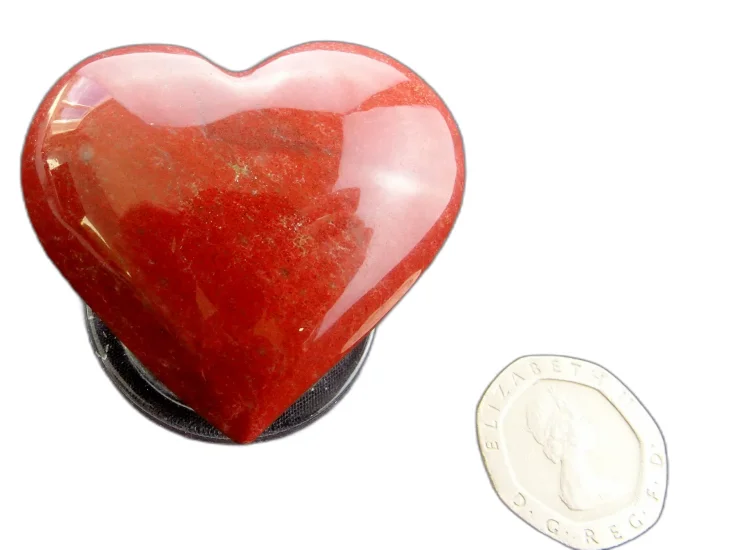 (image for) Red Jasper: heart