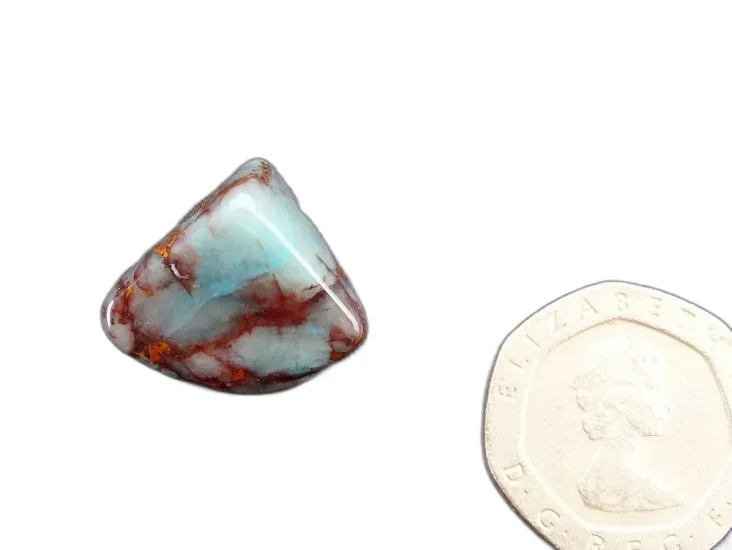 (image for) Chrysocolla Mix (Gemmy): polished piece