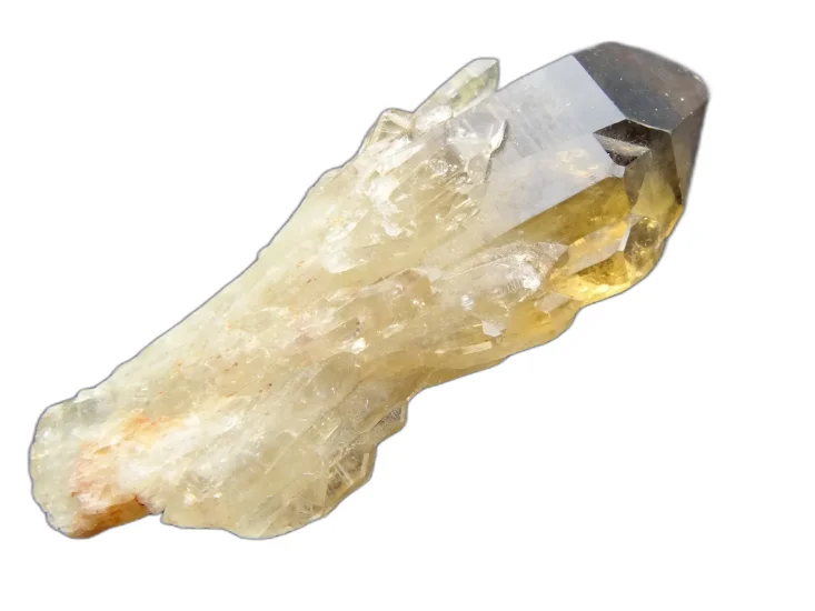 (image for) Kundalini Quartz: crystal - Candle / Celestial (Congo)