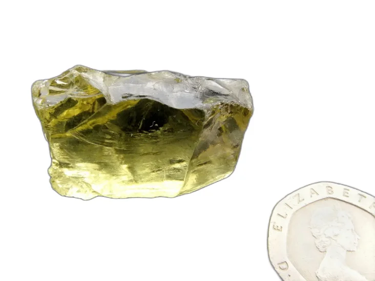 (image for) Lemon (Ouro Verde) Quartz: rough chunk
