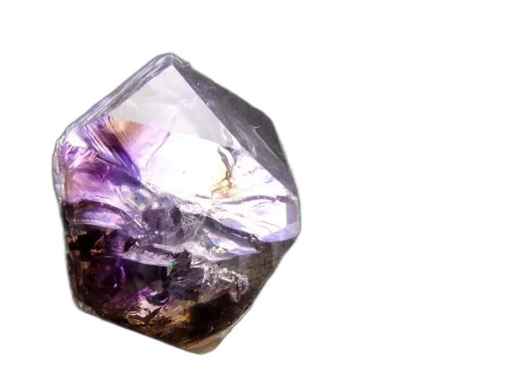 (image for) Smoky / Clear Beta Quartz: crystal - Included Elestial