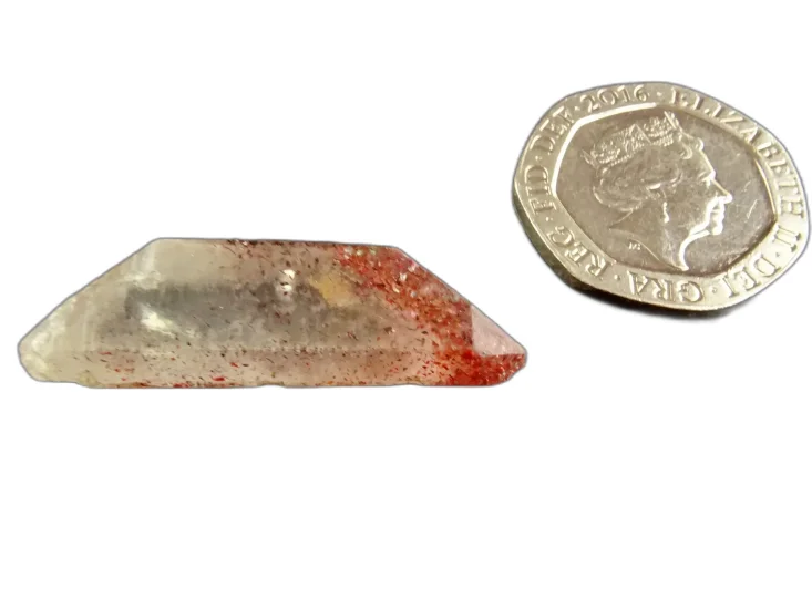 (image for) Fire Quartz: crystal - DT