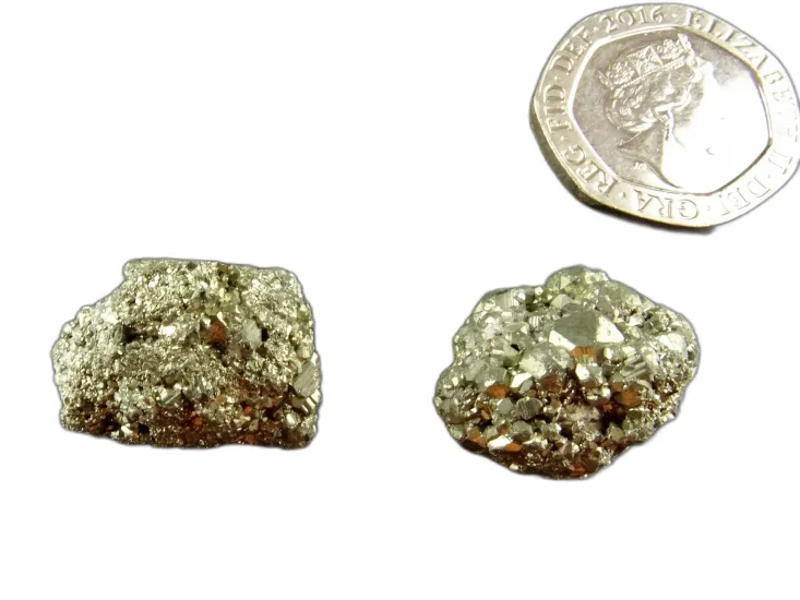 (image for) Pyrite: clusters - balanced pair