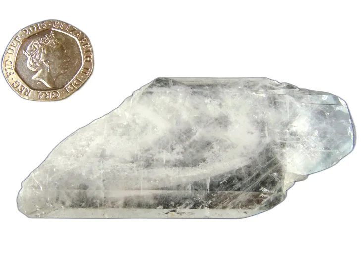 (image for) Celestite (Ohio): crystal - Devic