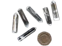 Clear Quartz: polished crystals – set of 6 (image for) Clear Quartz: polished crystals – set of 6